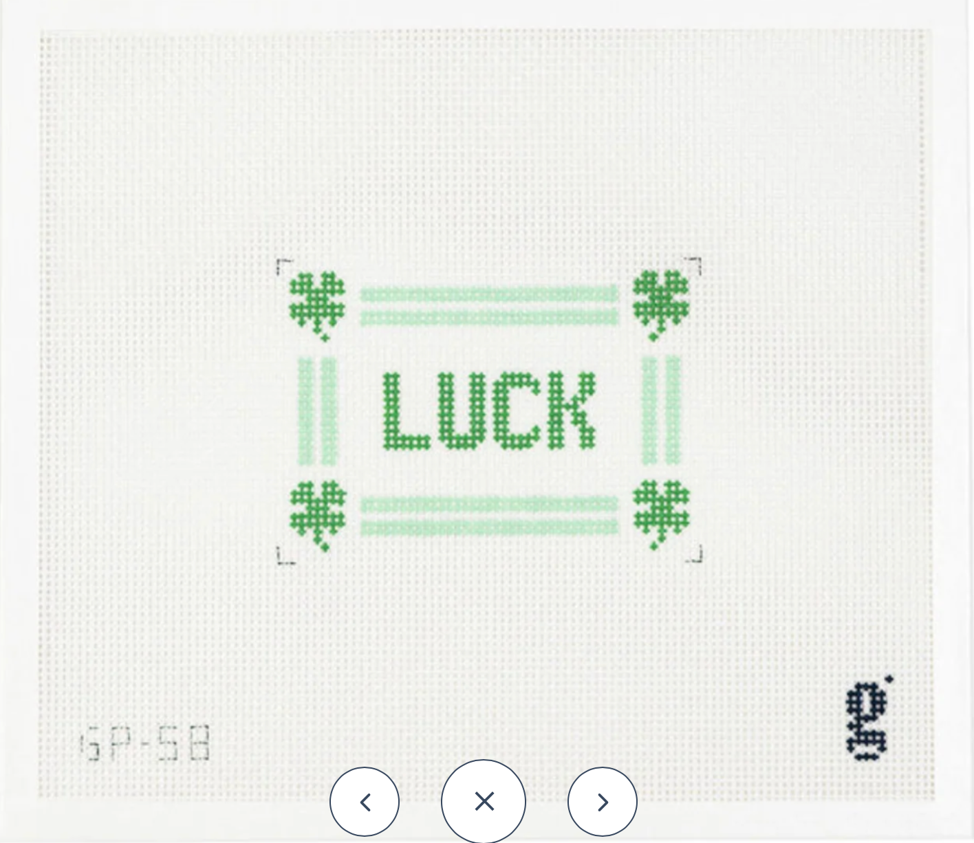 Mini Sign Good Luck