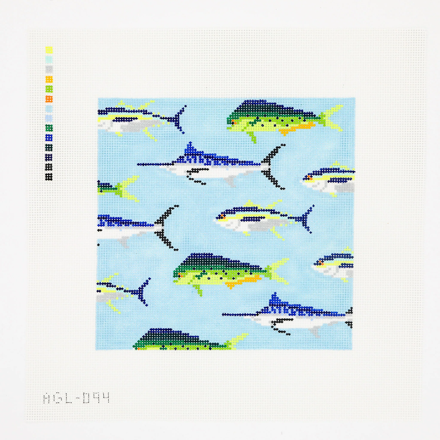 STREAM OF OCEAN FISH