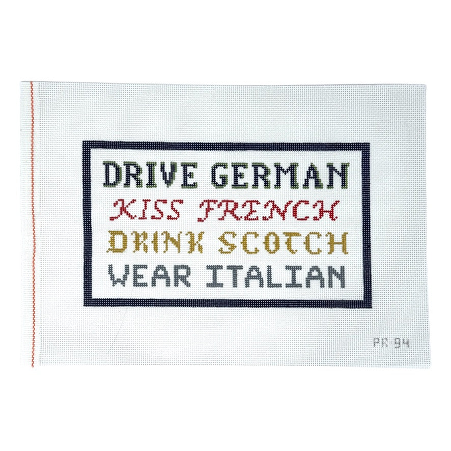 Drive, Kiss, Drink, Wear