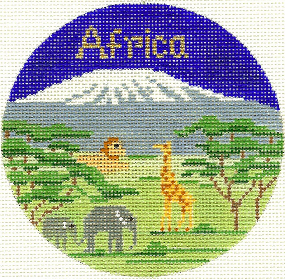 Africa Ornament