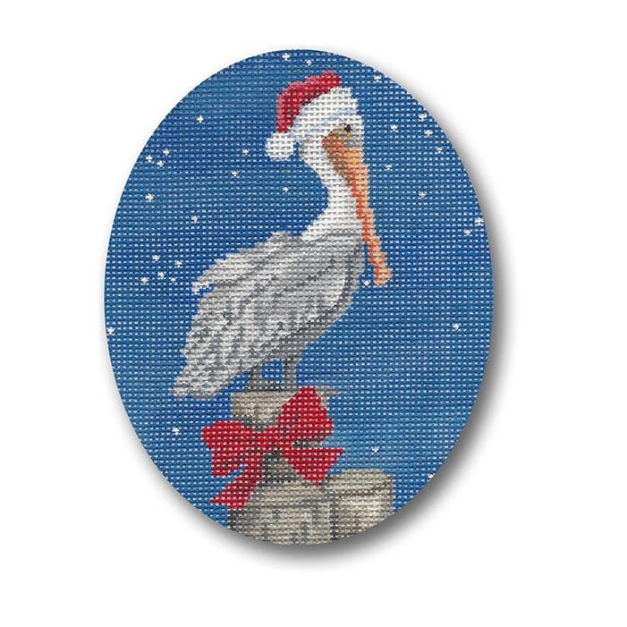 Pelican w/Santa Hat