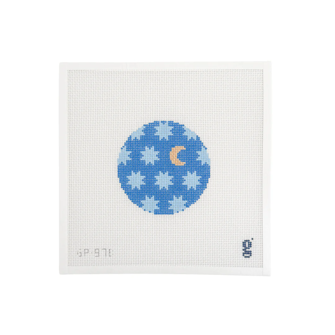 Moon and Stars Blue