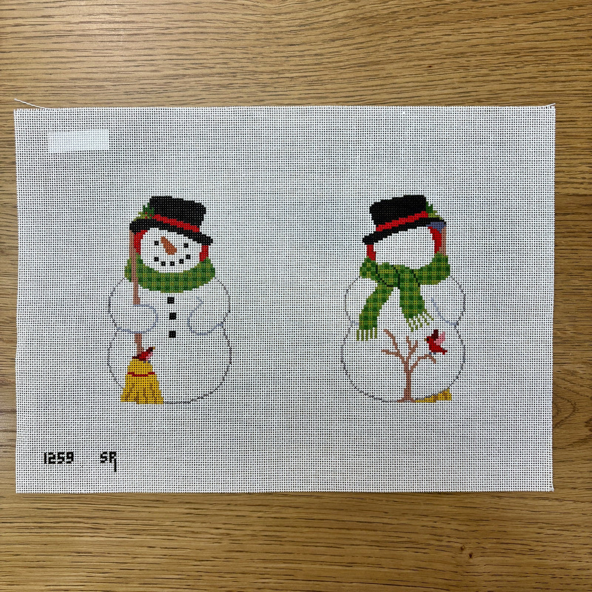 Snowman with Birds - 2 sided