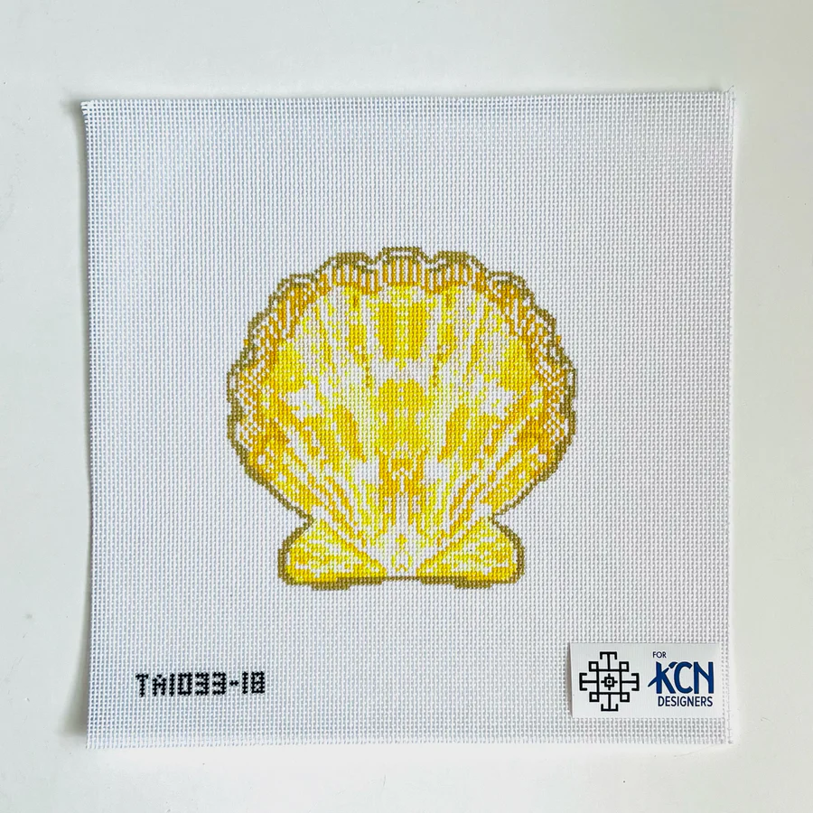 Scallop Ornament Yellow