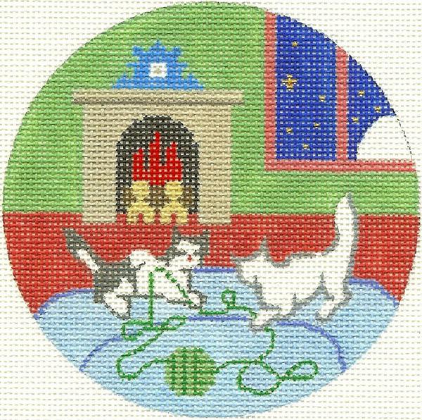 Kittens Ornament