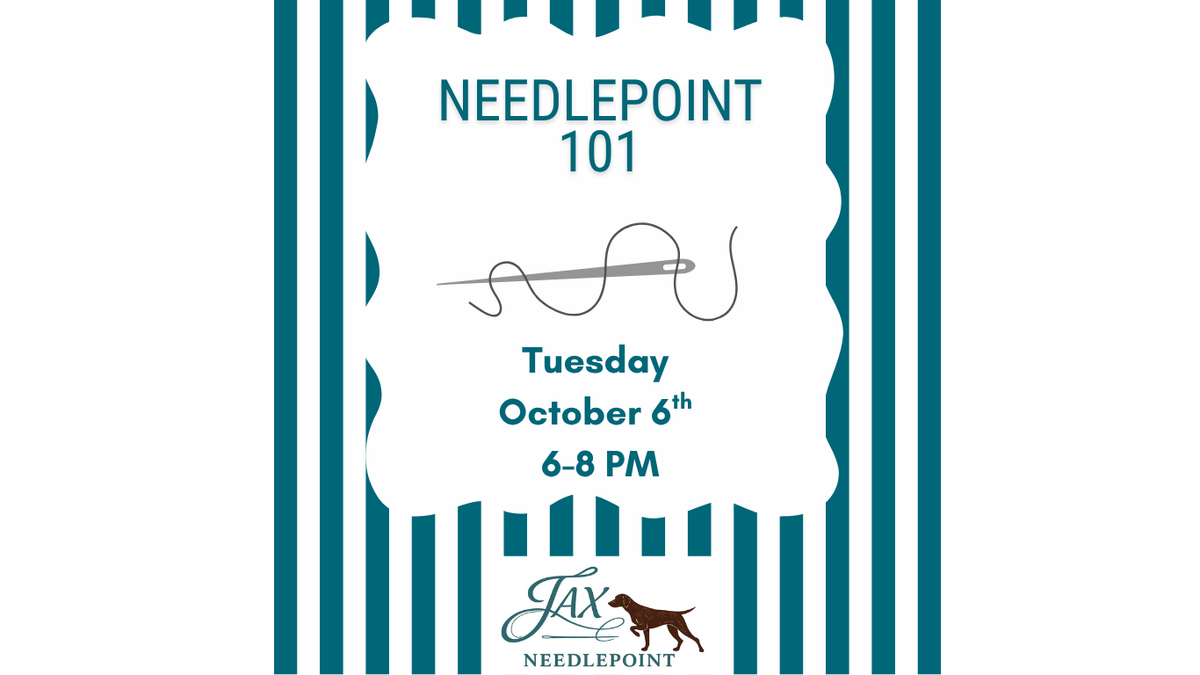 Needlepoint 101 October 6th