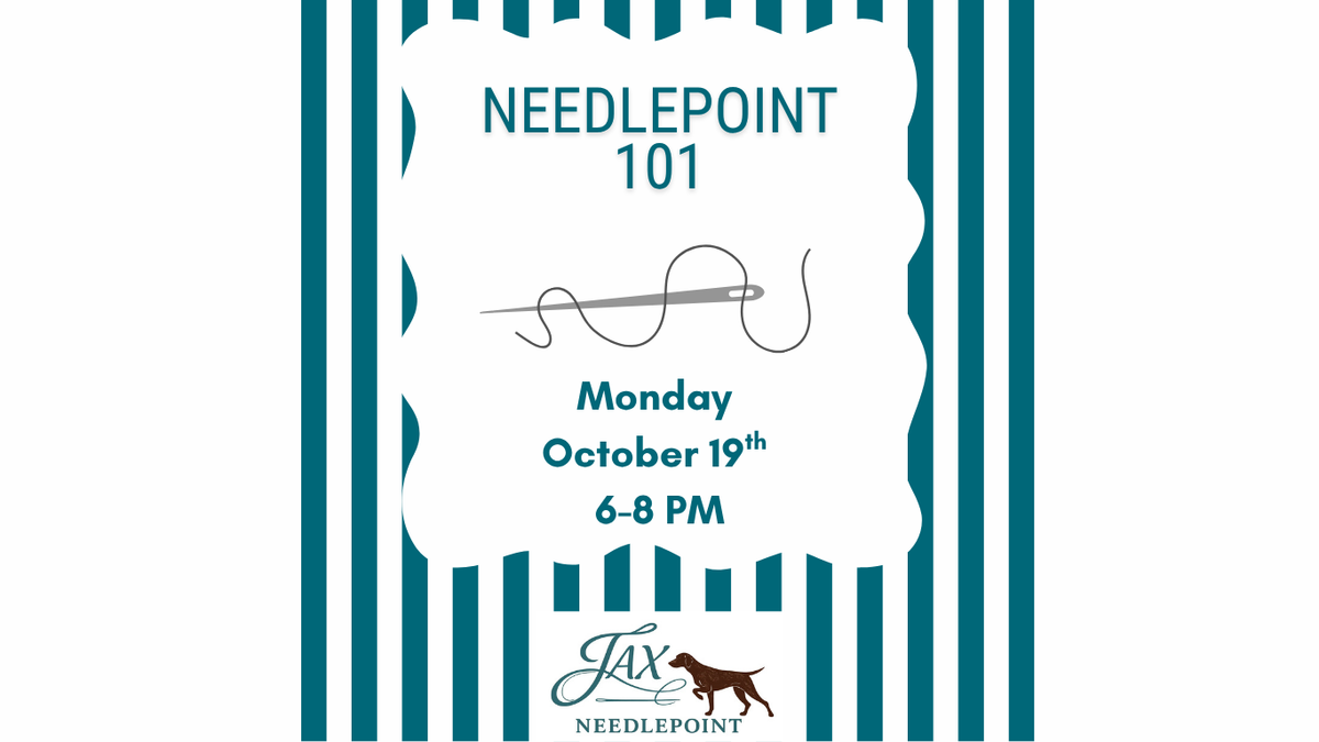 Needlepoint 101 October 19th