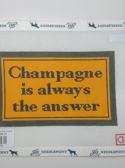 Champagne is Always the Answer