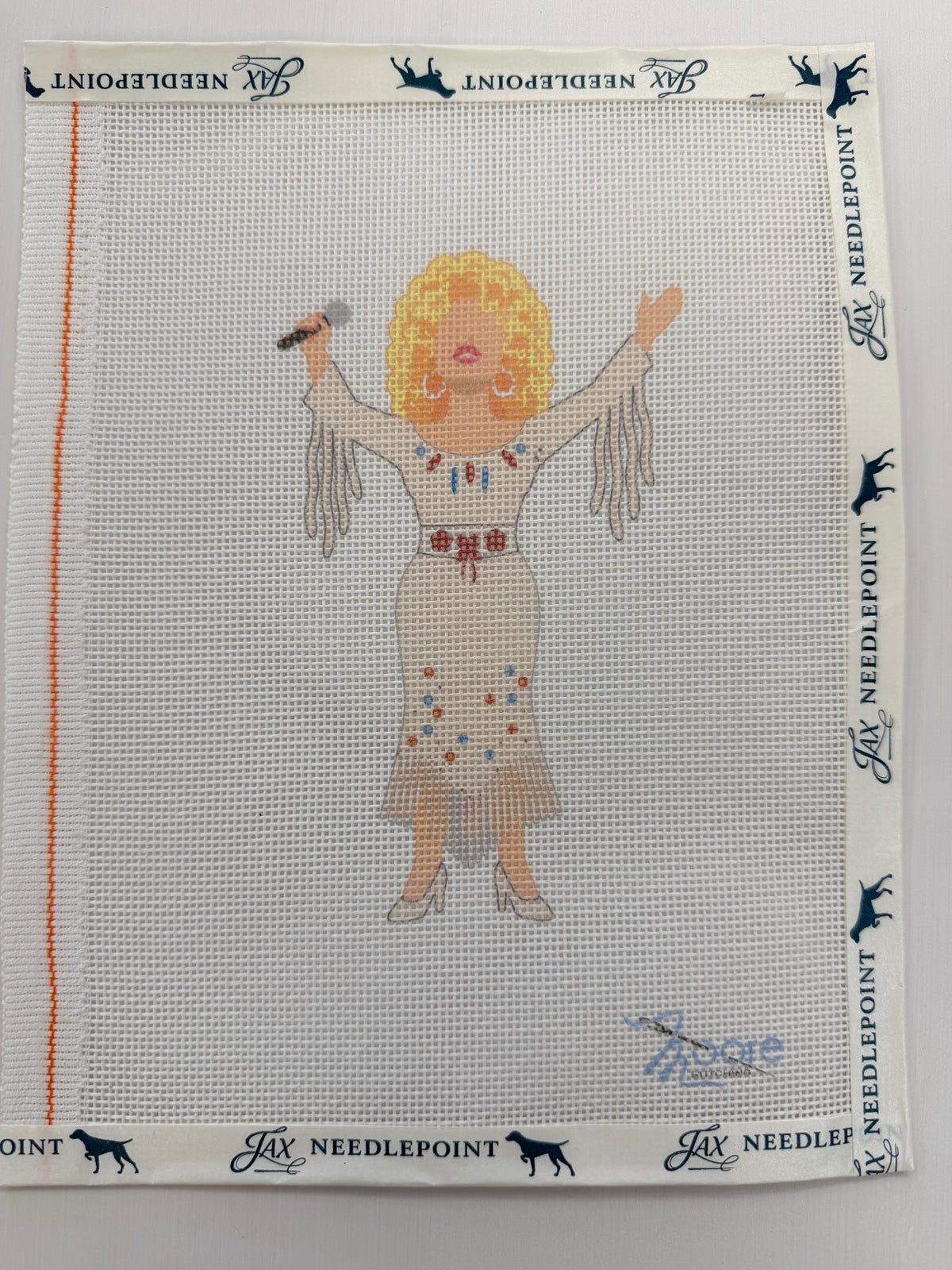 Fancy Dolly Needlepoint
