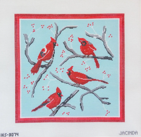 Winter Cardinals
