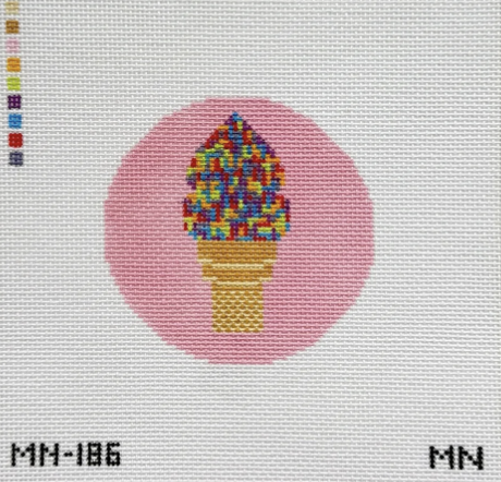 Sprinkle Ice Cream Cone