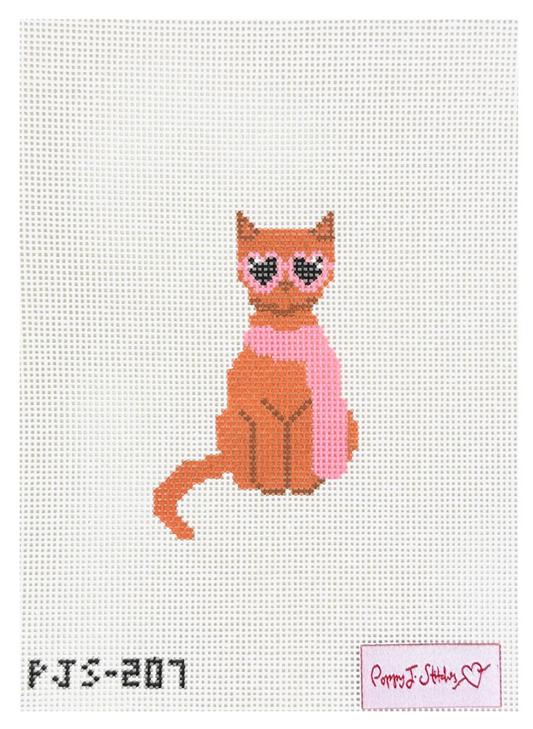 Mini Fab Cat, Orange