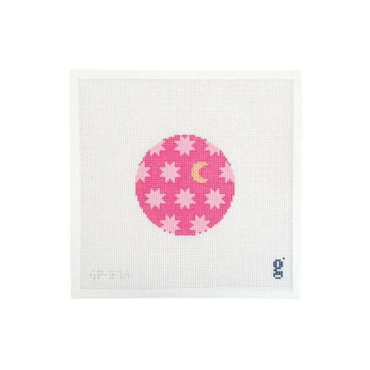 Moon and Stars Pink