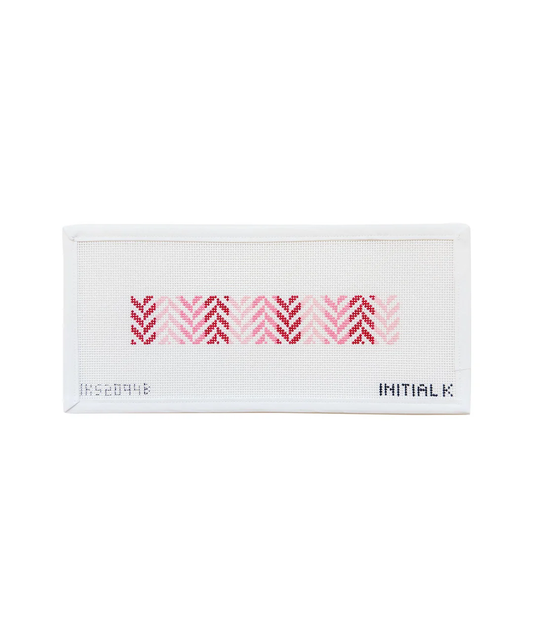 Herringbone Fob Pink