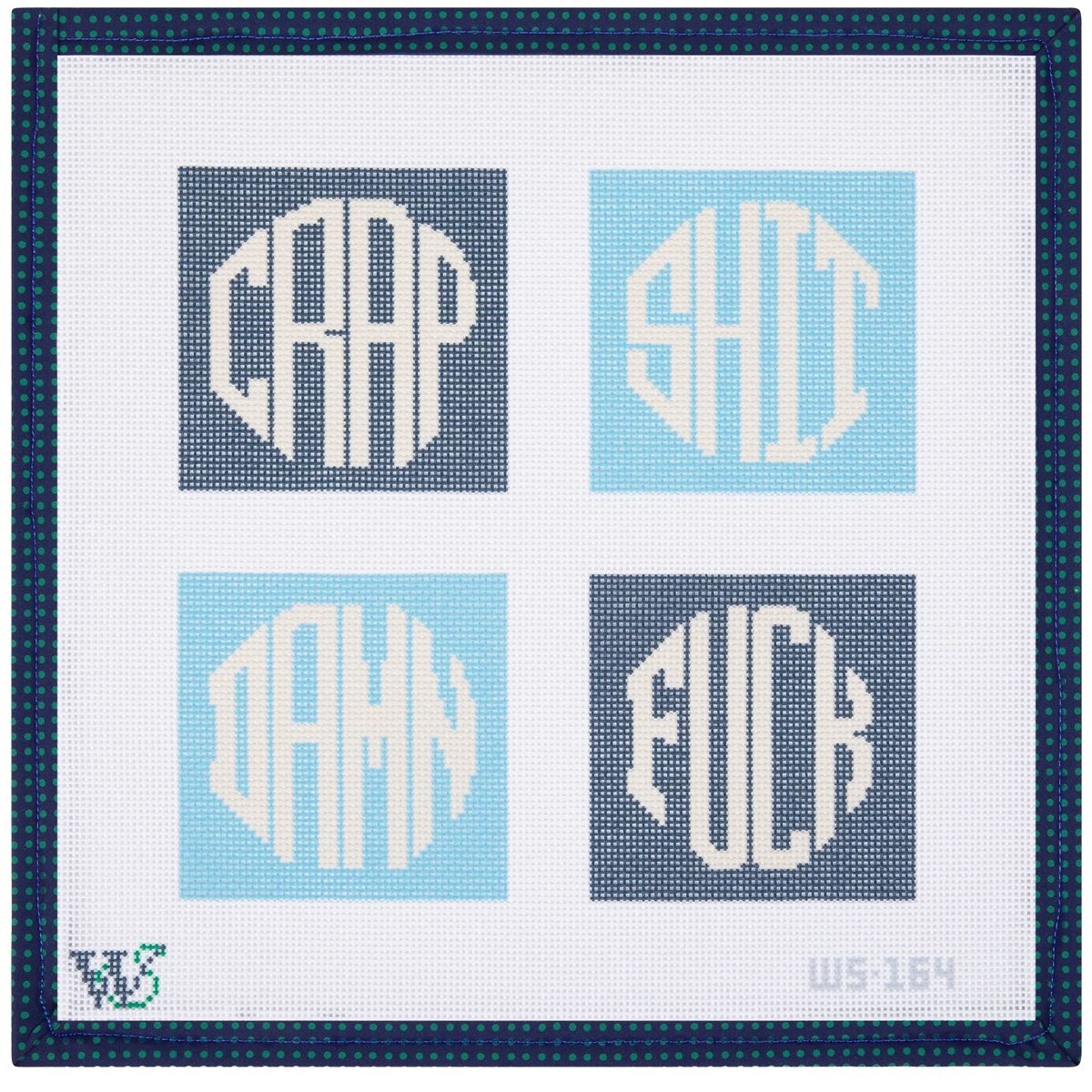 Coastal Blue Dirty Coasters