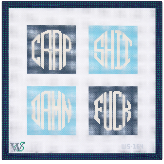 Coastal Blue Dirty Coasters