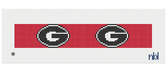 Georgia Key Fob with 2 logos