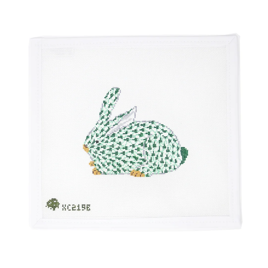 Herend Bunny - Green