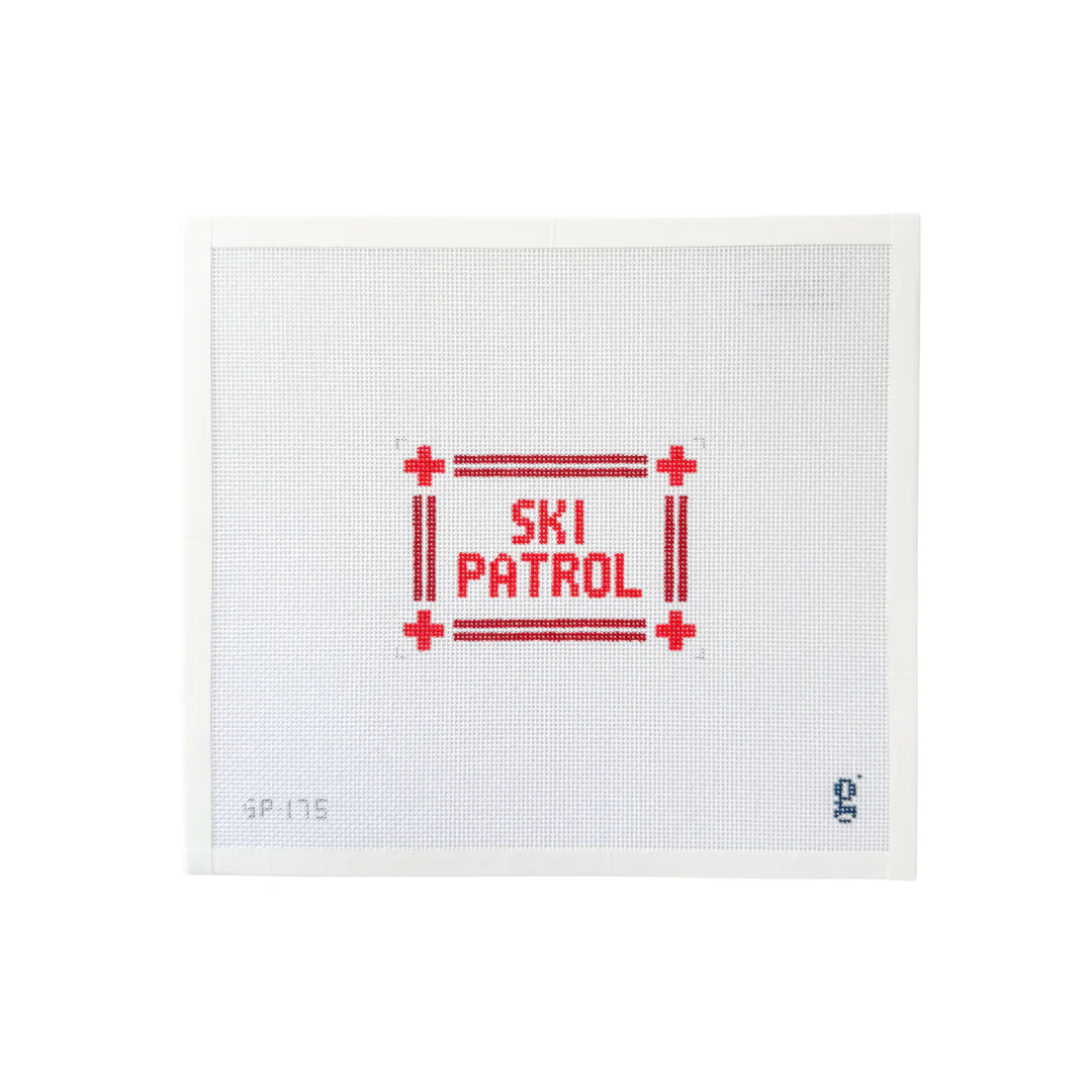 Mini Sign Ski Patrol