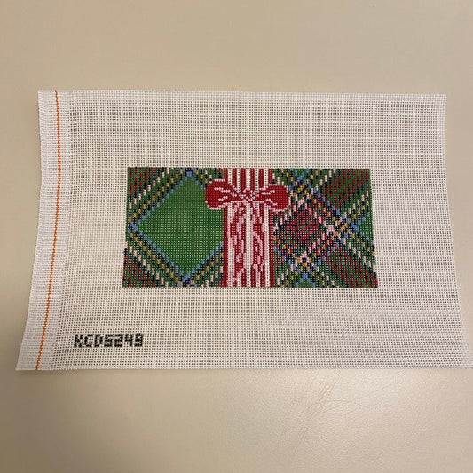 Plaid with Bow Insert