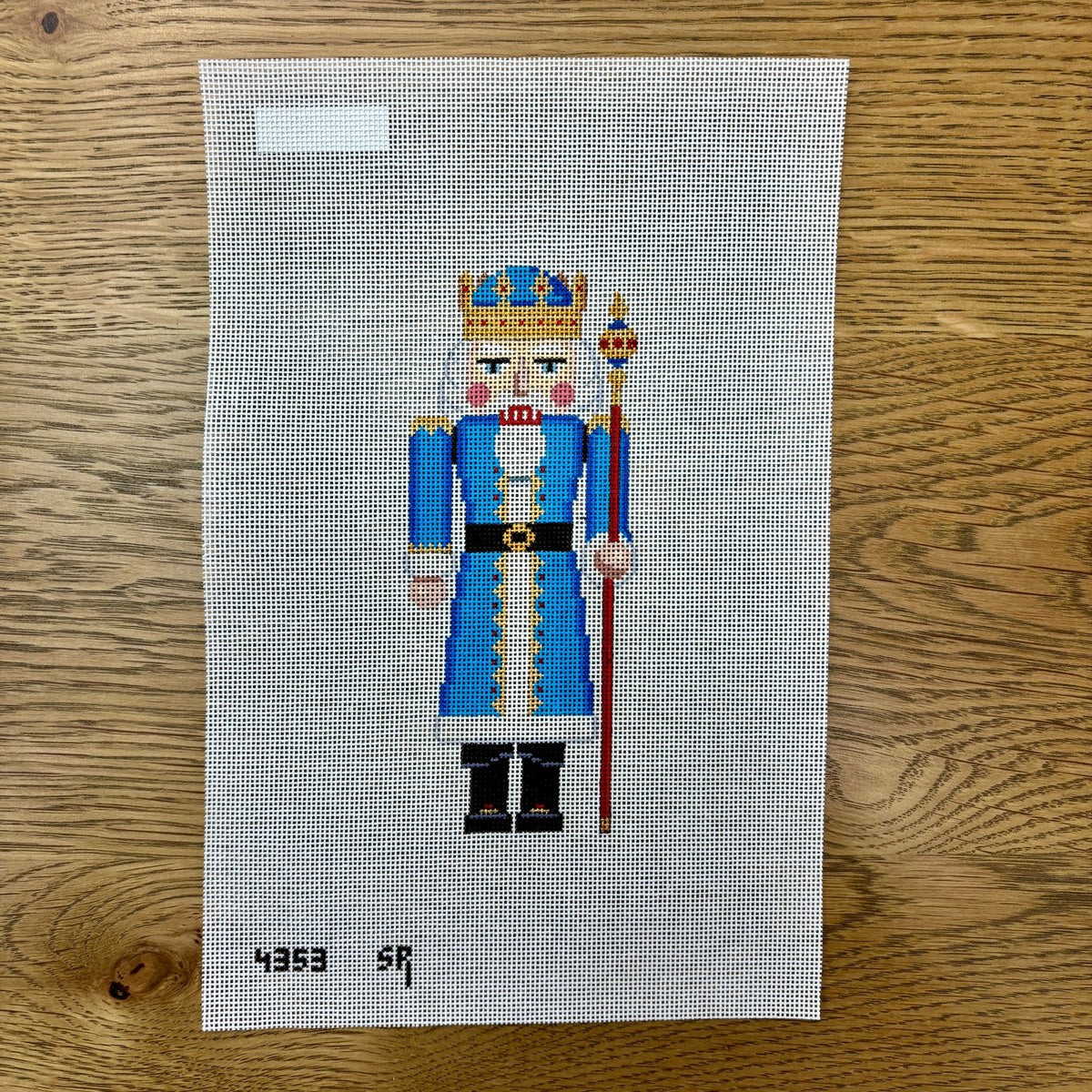 Nutcracker, Blue King Tall Scepter
