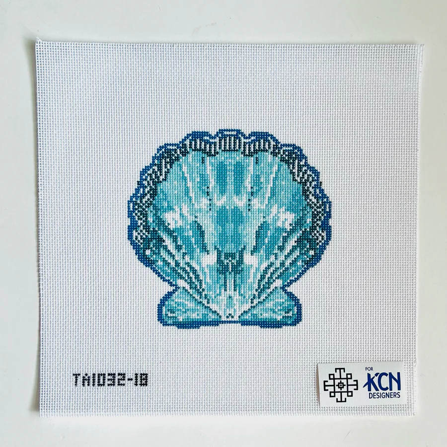 Scallop Ornament Turquoise