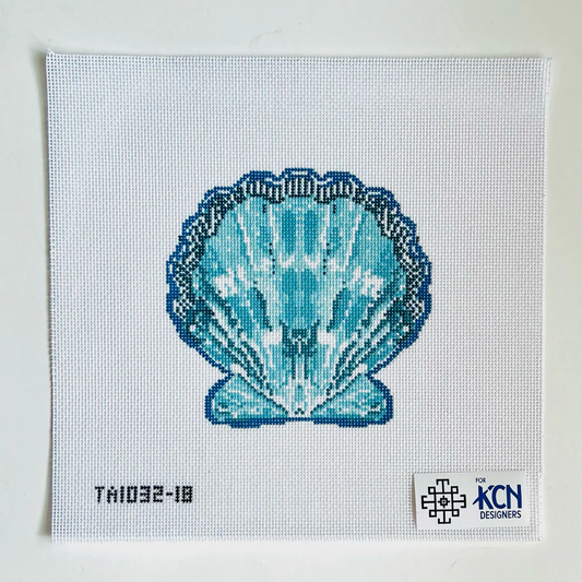 Scallop Ornament Turquoise