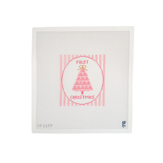 First Christmas Pink