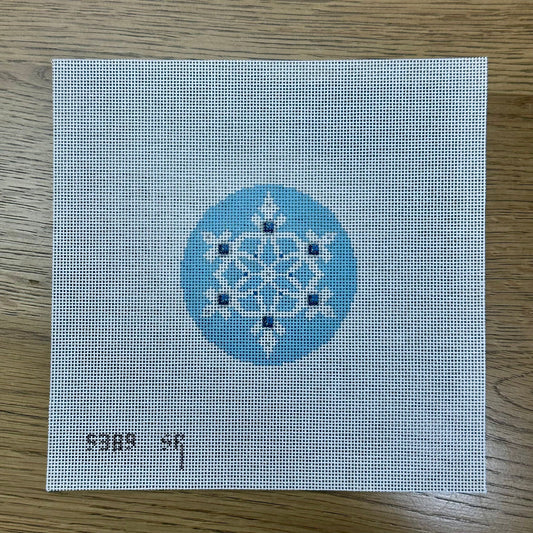 SNOWFLAKE, Blue JEWELED