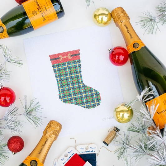 Mini Stocking- Tartan