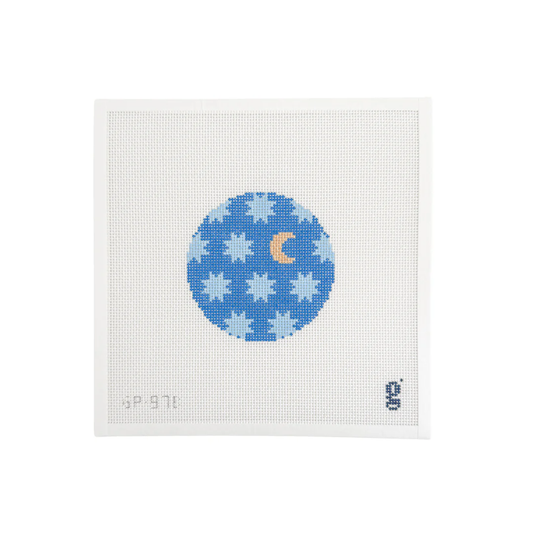 Moon and Stars Blue