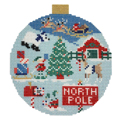 North Pole Ornament 
