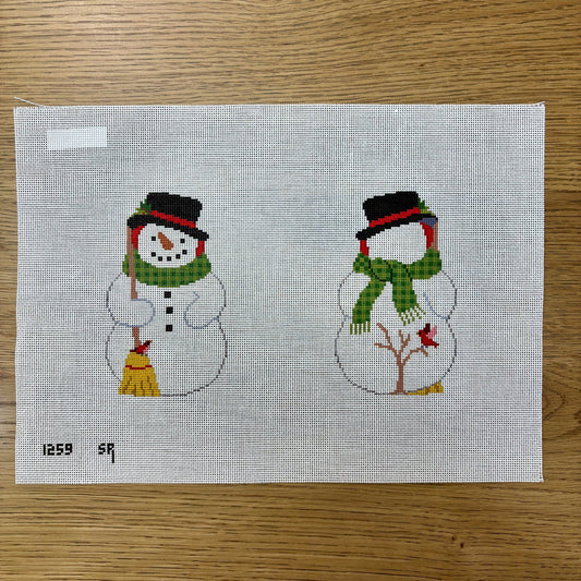 Snowman with Birds - 2 sided