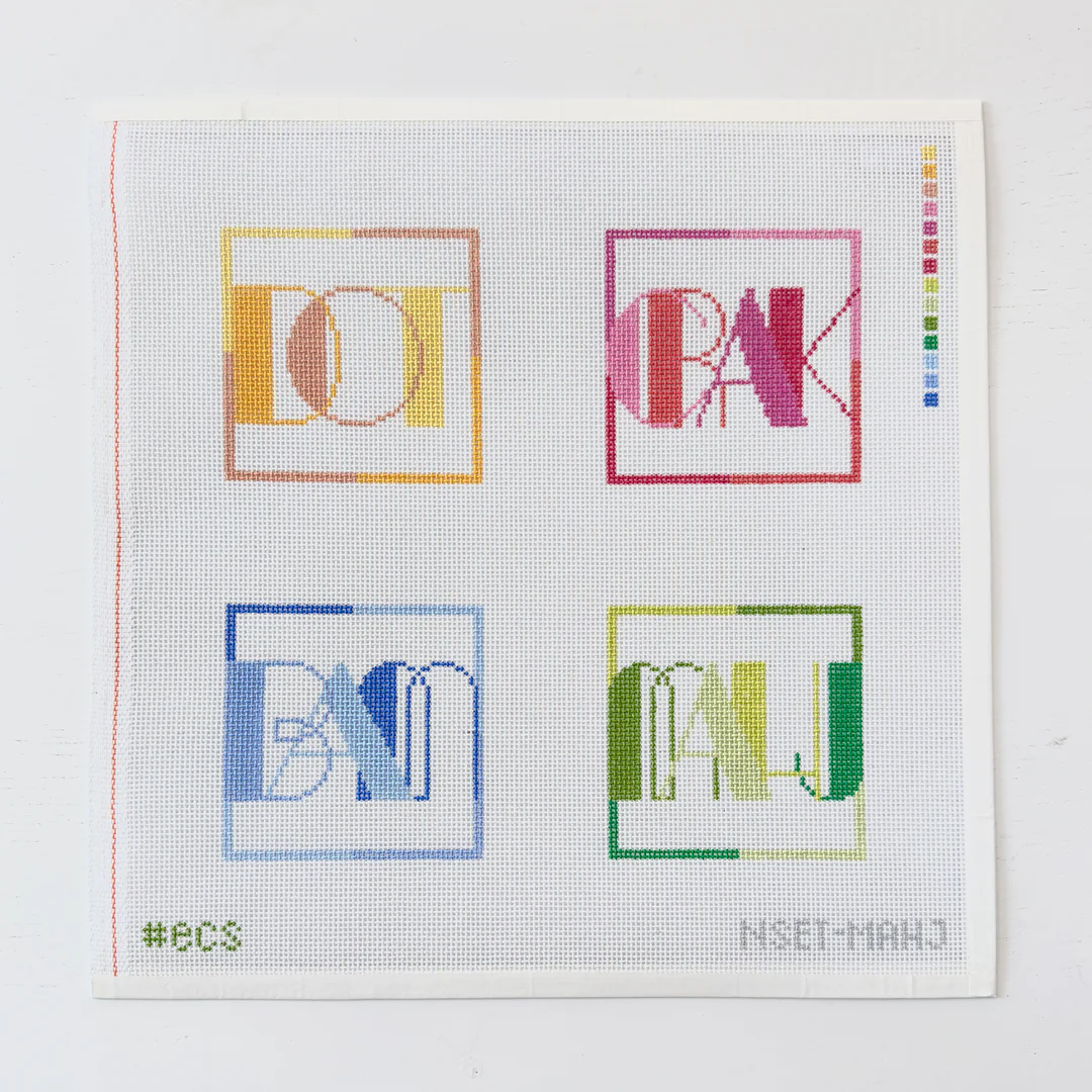 Mahj coaster set