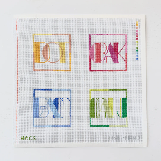 Mahj coaster set