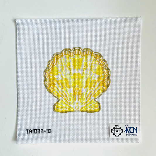 Scallop Ornament Yellow