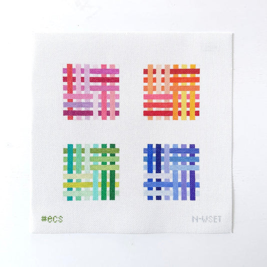 Woven coaster set