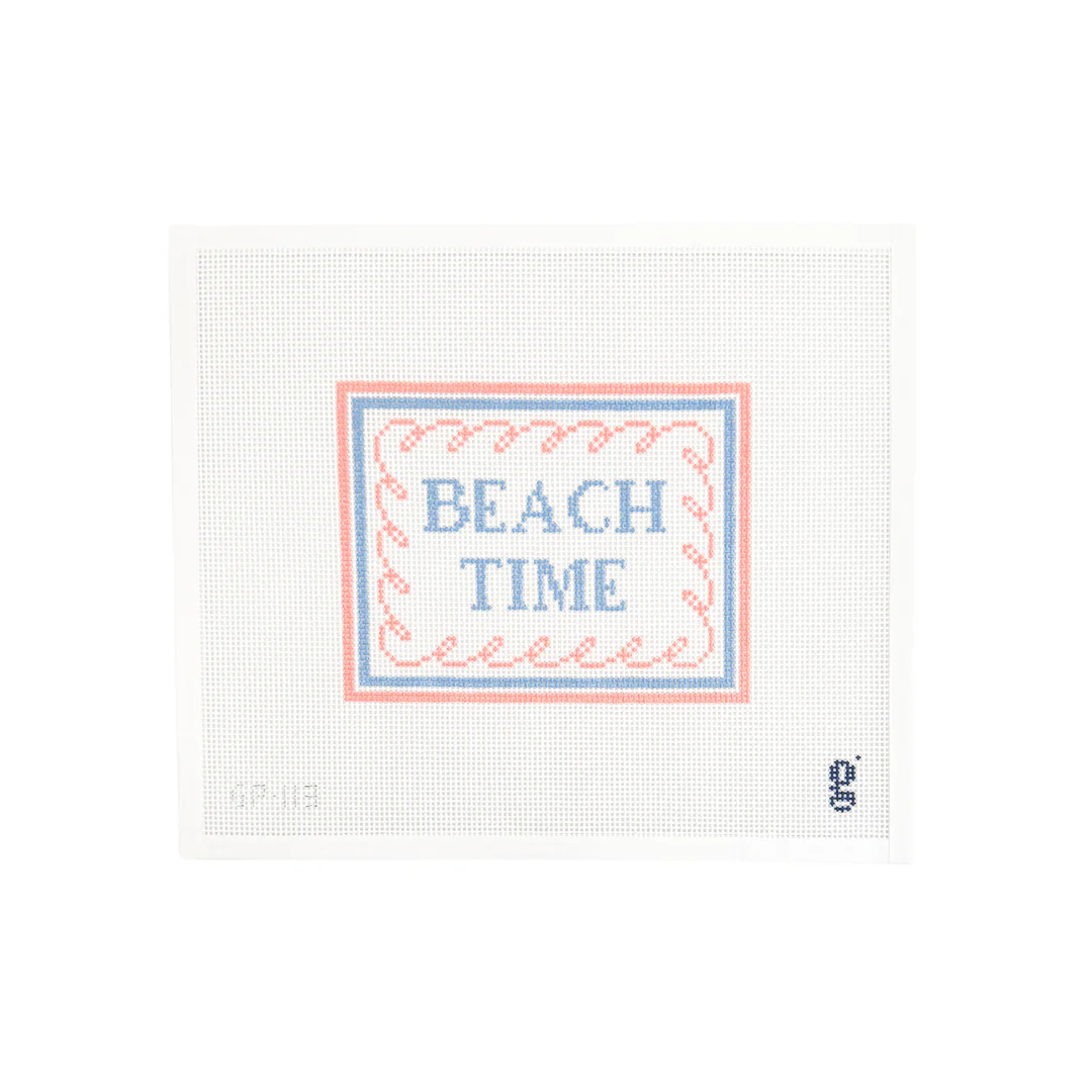 Mini Sign Beach Time