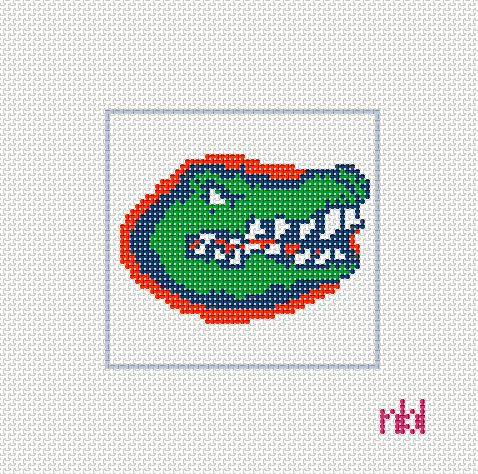 Florida Gator 4 inch square