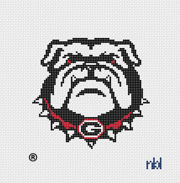 Georgia Bulldog Mascot 4x4