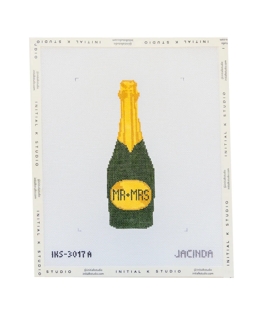 Mr & Mrs Champagne Ornament