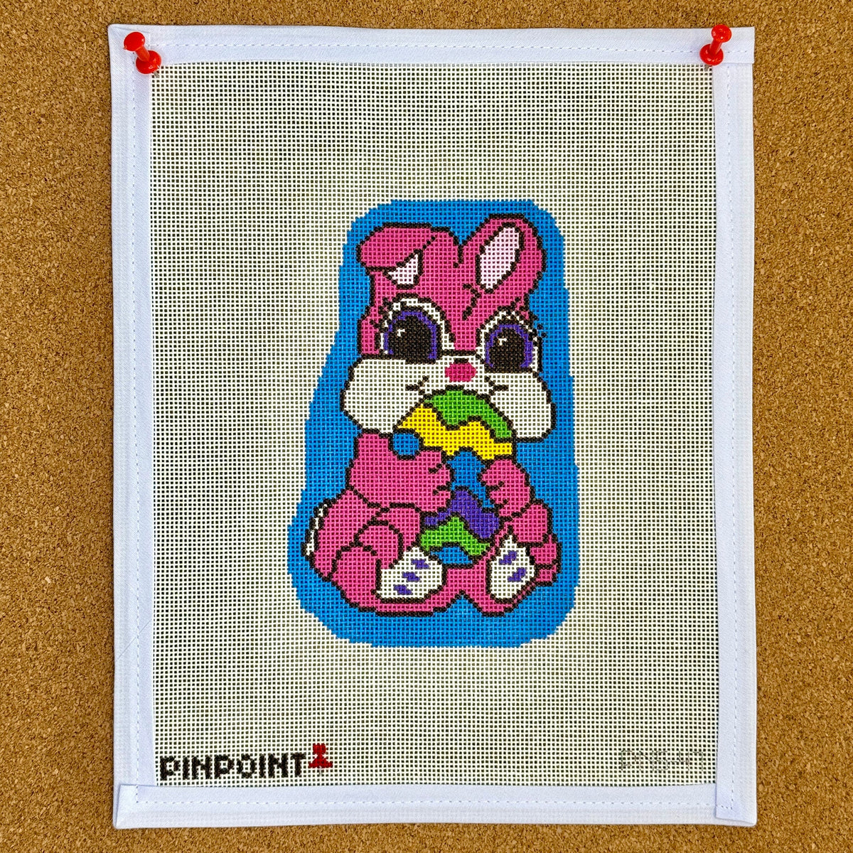 Pink Chocolate Easter Bunny