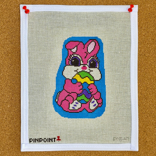 Pink Chocolate Easter Bunny