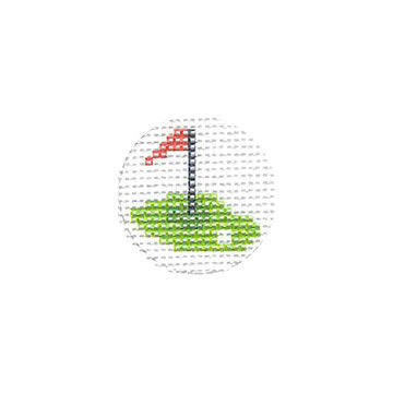 Golf Key Fob Insert