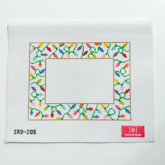 Christmas Lights Frame