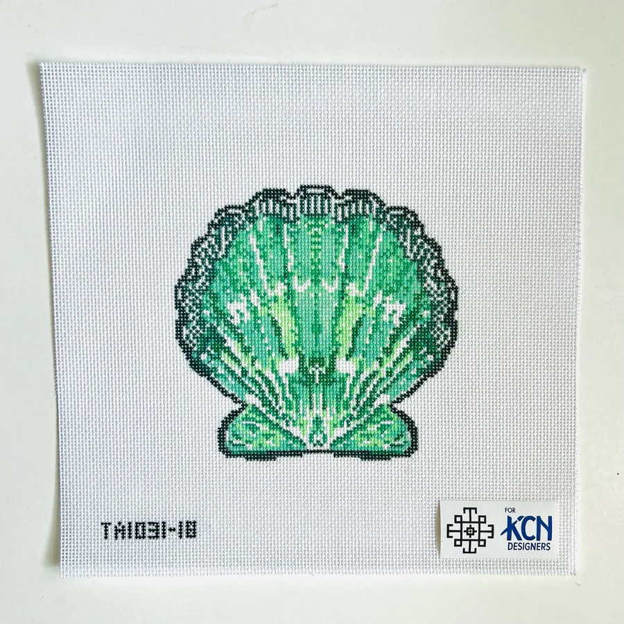 Scallop Ornament Green