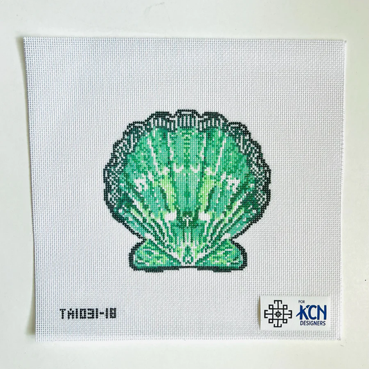 Scallop Ornament Green